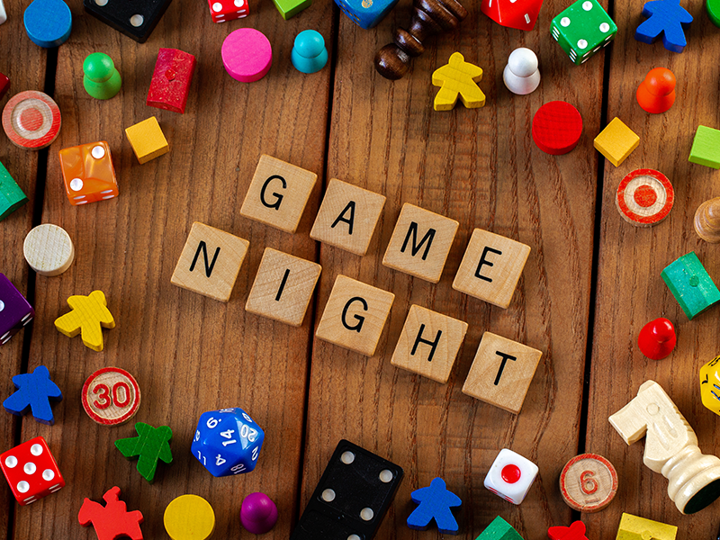 Board game night at the Bindoon Library